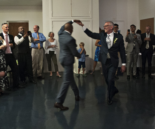 Wedding dance. Photo by Alina Oswald.