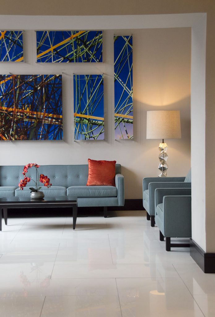 Highrise Lobby. Photo by Alina Oswald.