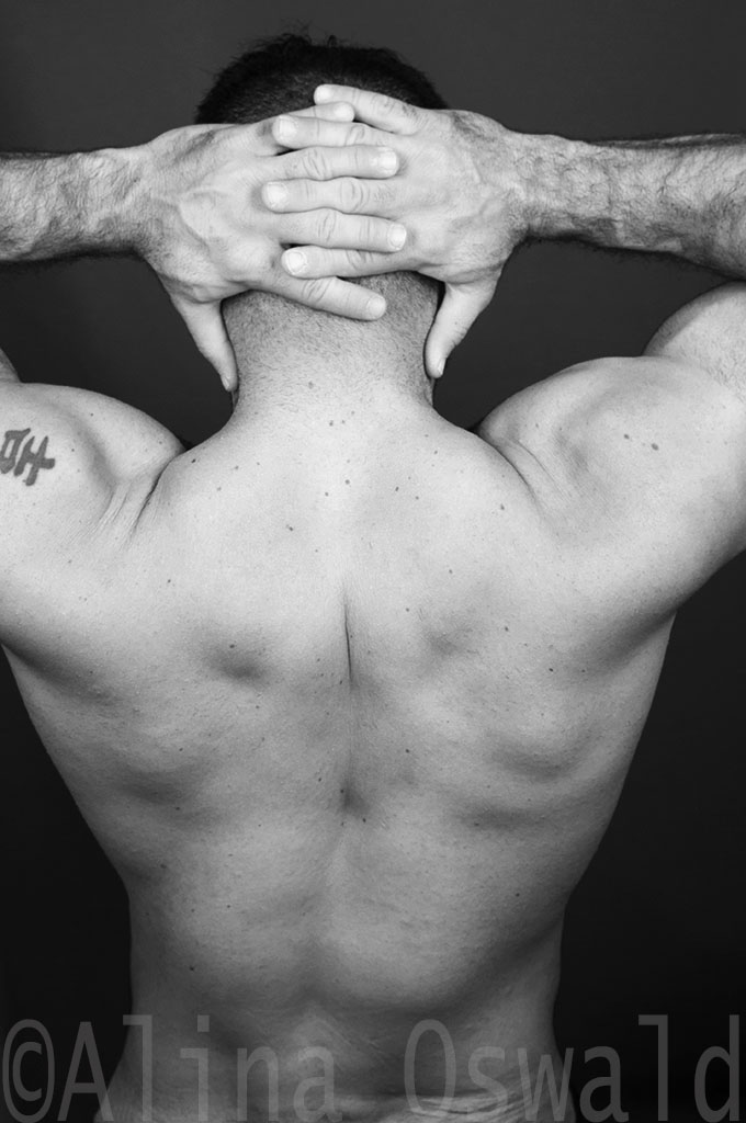 Man's Back at You. Photo by Alina Oswald.