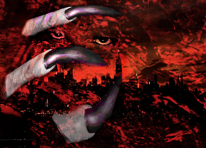 The Beast Inside, Vampire Photography by Alina Oswald