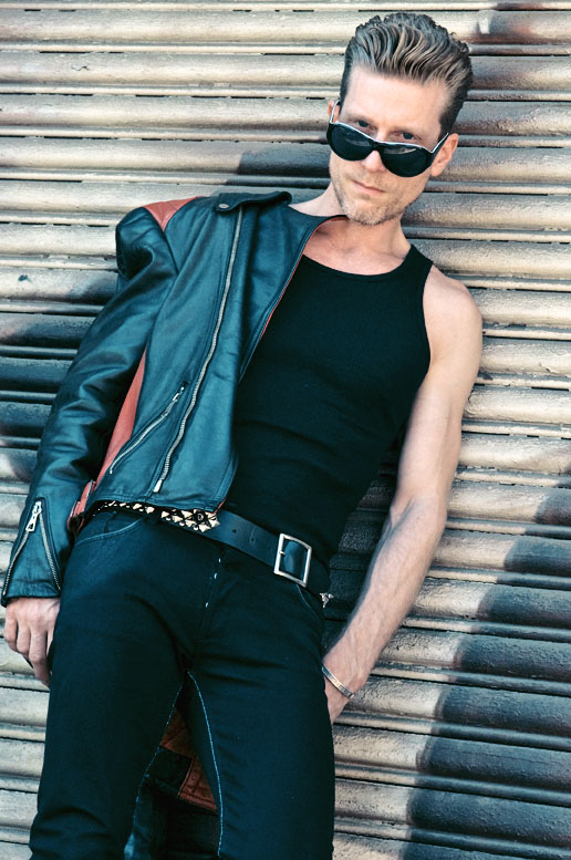 Photographing Men for my vampire photography book. © Alina Oswald.