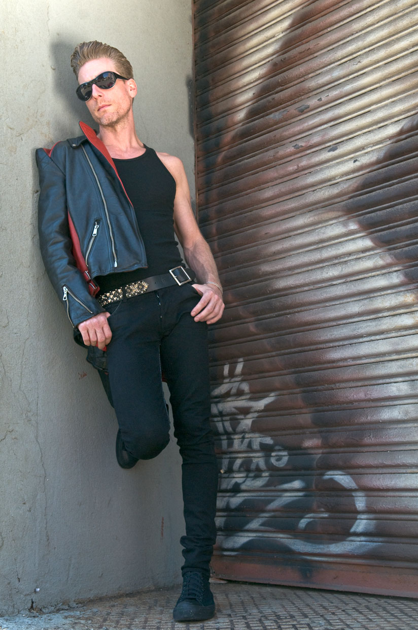 Lean on Me. Men's Fashion Photo by Alina Oswald.