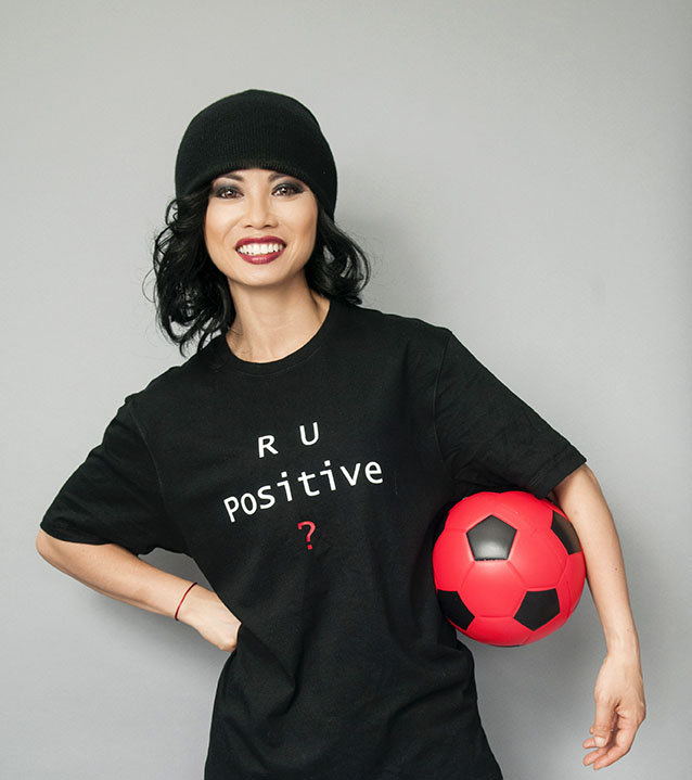 LGBTQ/HIV advocate, Athelete Ally & Vietnam Relief Ambassador Amazin LeThi photographed by Alina Oswald for A&U Magazine.