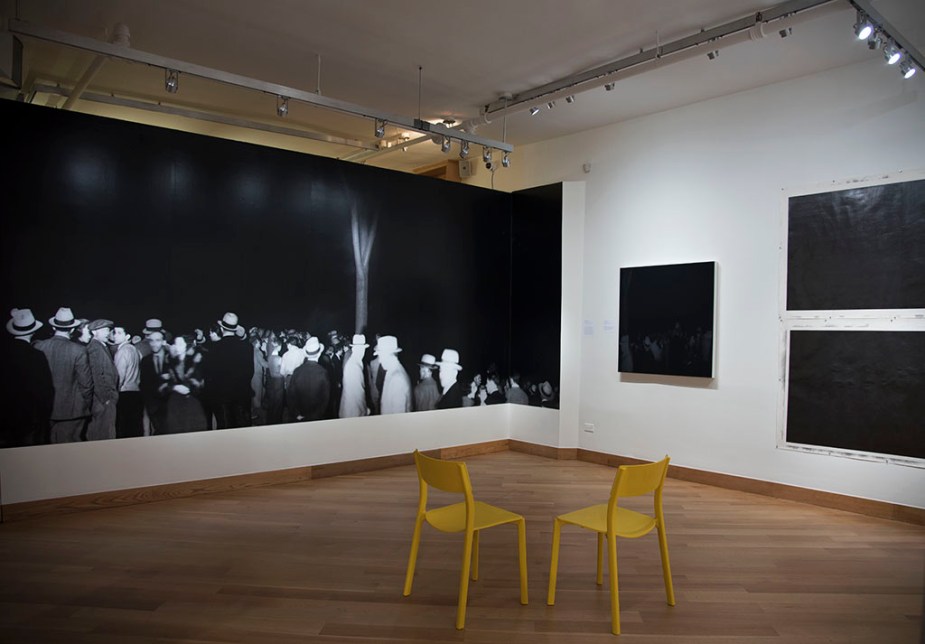 Found: art show curated by Avram Finkelstein, at Leslie-Lohman Museum. Photo by Alina Oswald.