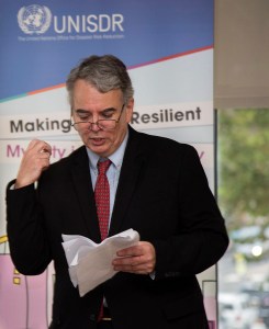 Resitient JC President, Simon Pereira Shorey speaking at Resilient JC launch event. Photo by Alina Oswald. All Rights Reserved.