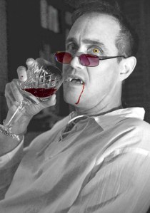 Cheers! Vampire photography included in Vampire Fantasies book by Alina Oswald.