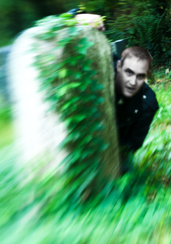 Hiding from Natural Light. Vampire photography, included in Vampire Fantasies book by Alina Oswald.