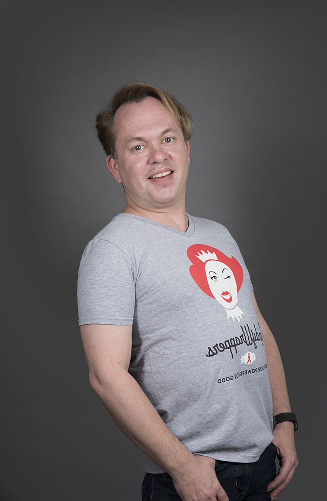 Actor and advocate William Harrell, photographed by Alina Oswald for A&U Magazine