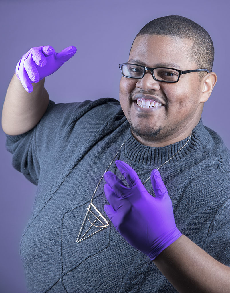 Brandon Lawrence-Martin Lee of The Alliance for Positive Change, photographed for A&U Magazine. ©Alina Oswald