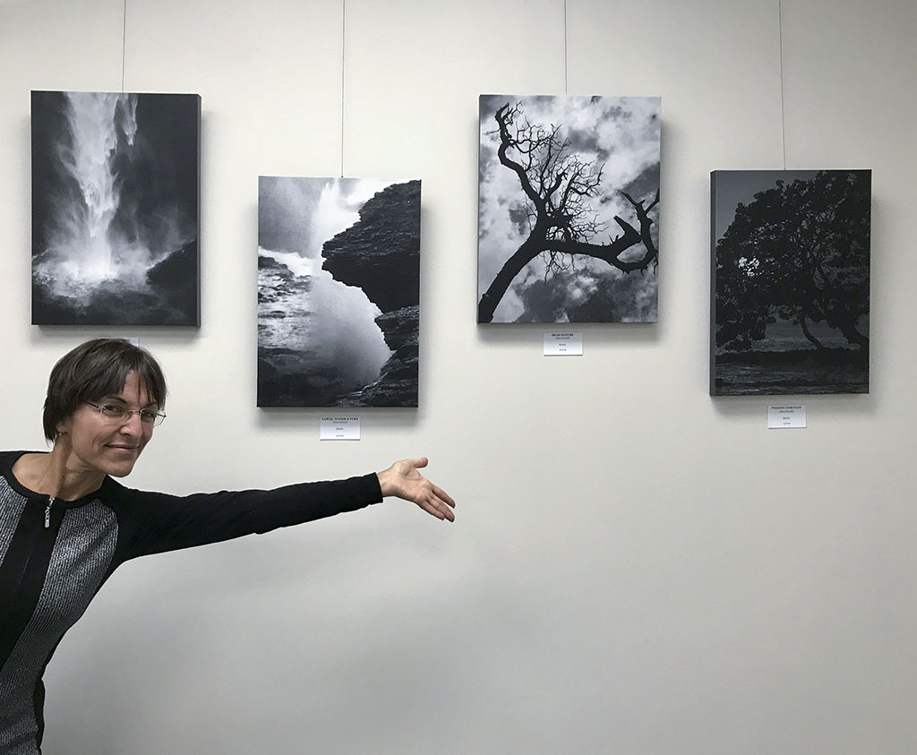 My nature photography at La Vie Galerie show.