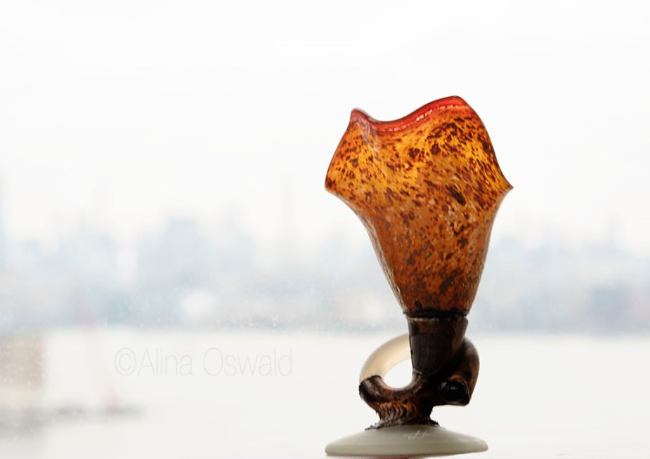 Crystal art piece photographed with a Sigma 105mm f/1.4 @ f/8. Photo by Alina Oswald.

