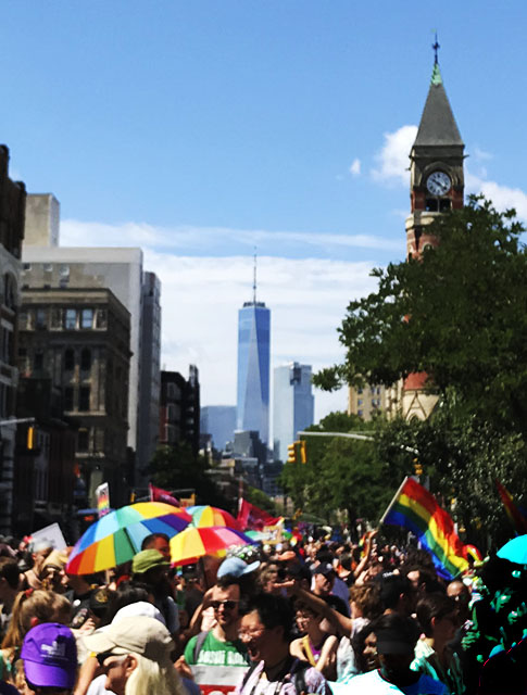 Reclaim Pride March, in NYC. Photo by Alina Oswald.