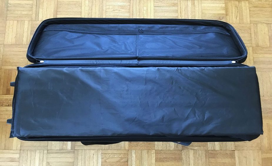 Godox CB-01 wheeled light gear bag. Rolling bag for photo studio equipment. Photo by Alina Oswald.