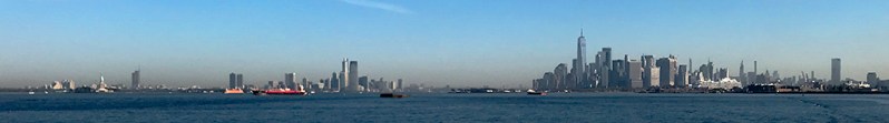 NY Harbor. Pano. ©Alina Oswald. All Rights Reserved.