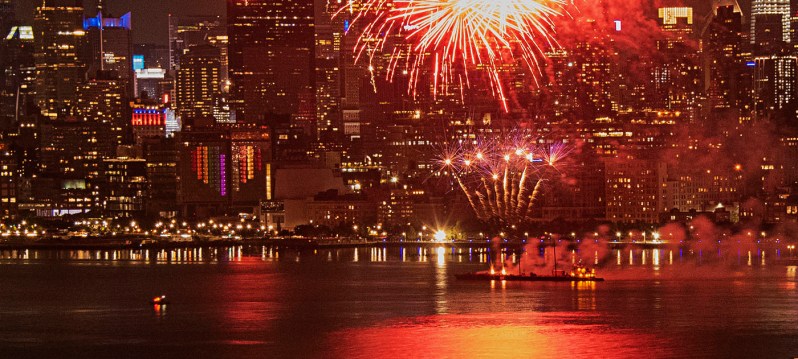 NYC Pride 2020 Fireworks. ©Alina Oswald.