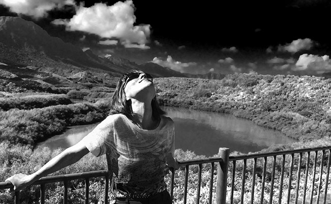 Enjoying the Hawaii air. #tbt