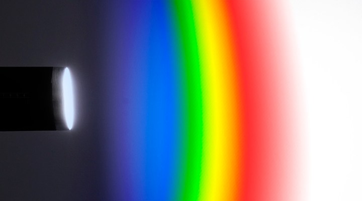 White light and visible light. ©Alina Oswald.