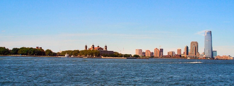 Jersey City waterfront pano. ©Alina Oswald. All Rights Reserved.