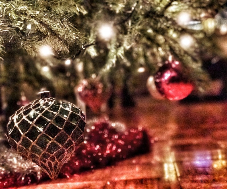 Covid-19 Christmas Tree decorations. Holiday season 2020. ©Alina Oswald.