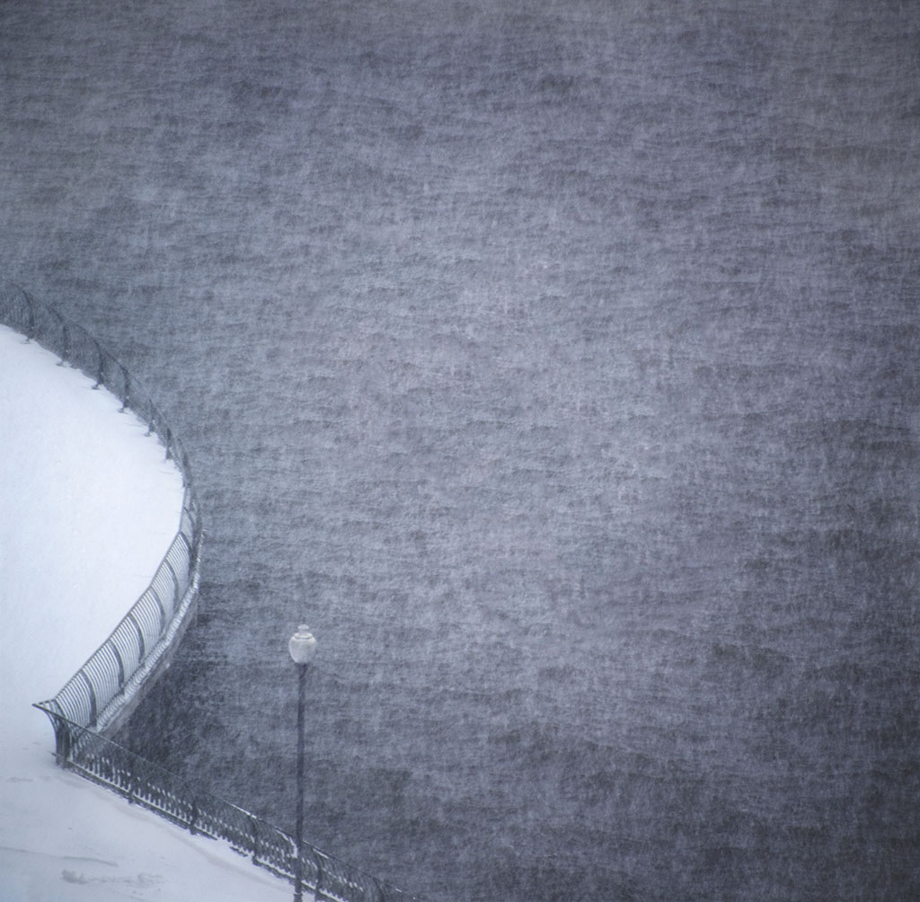 NYC area blizzard on February 1, 2021.