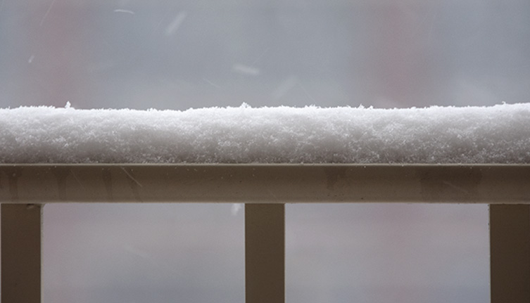 NYC area blizzard on February 1, 2021. ©Alina Oswald.