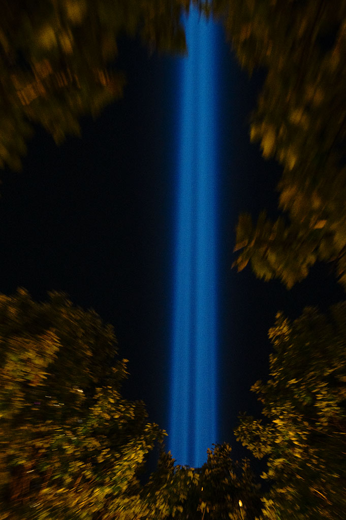 September 11 Tribute in Light. ©Alina Oswald. All Rights Reserved.