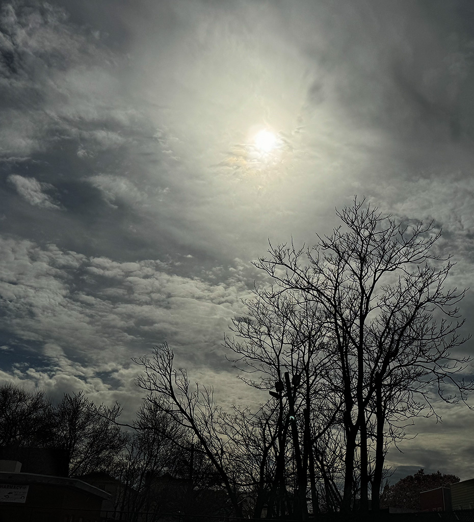 The partial solar eclipse of April 8, 2024, as observed from JCNJ/NYC. Photos ©Alina Oswald. All Rights Reserved.