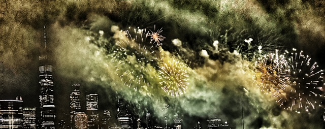 NYC 4th of July fireworks 2024. ©Alina Oswald.