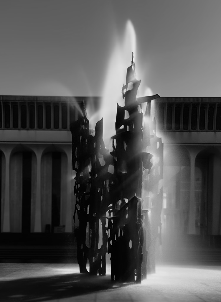 Take a moment. Take it all in. Princeton, NJ in b&w. ©Alina Oswald.